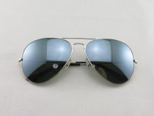 Shiny Gold Frame Ash Green Lens Ray Ban Aviator Shield Toad Sunglasses Rb3026 62mm