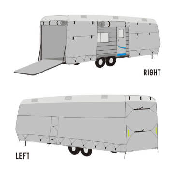 Lindungi RV Meliputi Penutup Motorhome Kereta Tarik Retractable