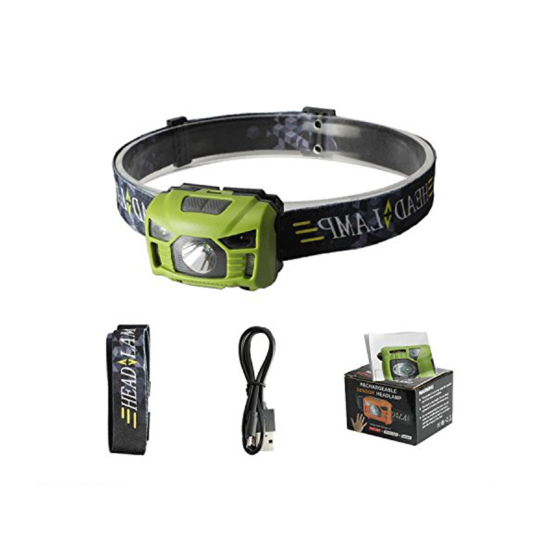 Convenient USB rechargeable headlamp Convenient USB rechargeable headlamp