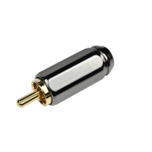 High Quality Gold Plated Metal RCA Plug Connector