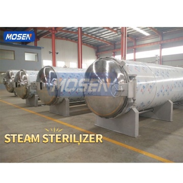 Industrial Steam Tuna Canning Sterilizer Retort