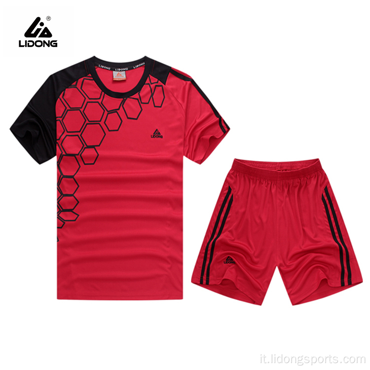 Maglia da calcio personalizzata uniforme per bambini maglia da calcio