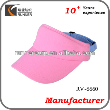 Hot sale cotton sun visor cap