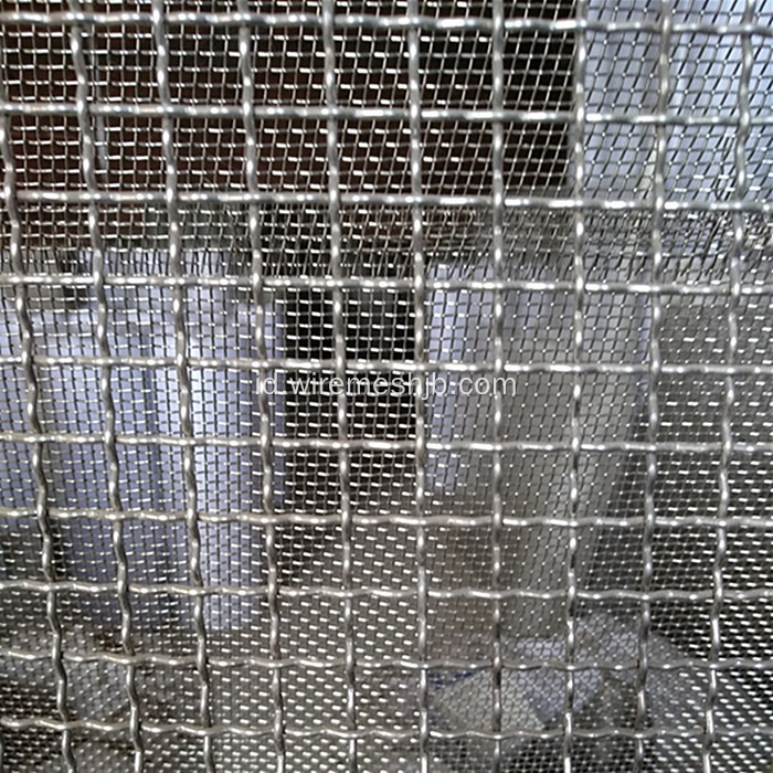 Galvanis Crimping Woven Wire Mesh