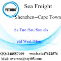 Shenzhen Port LCL Consolidation To Cape Town