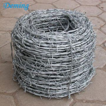 Manufacturer 25kg Roll Military Stainless Steel Barbed Wire