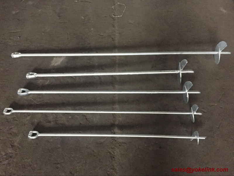 Nincsenek csavarkulcsos csavaros horgonyrudak a használati rúdhoz