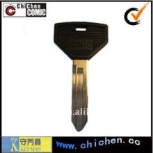 Brass motorcycle key blank