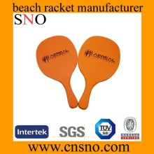 Brand new wooden beach tennis racket