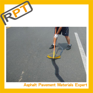 Hot rubber crack filler pavement material