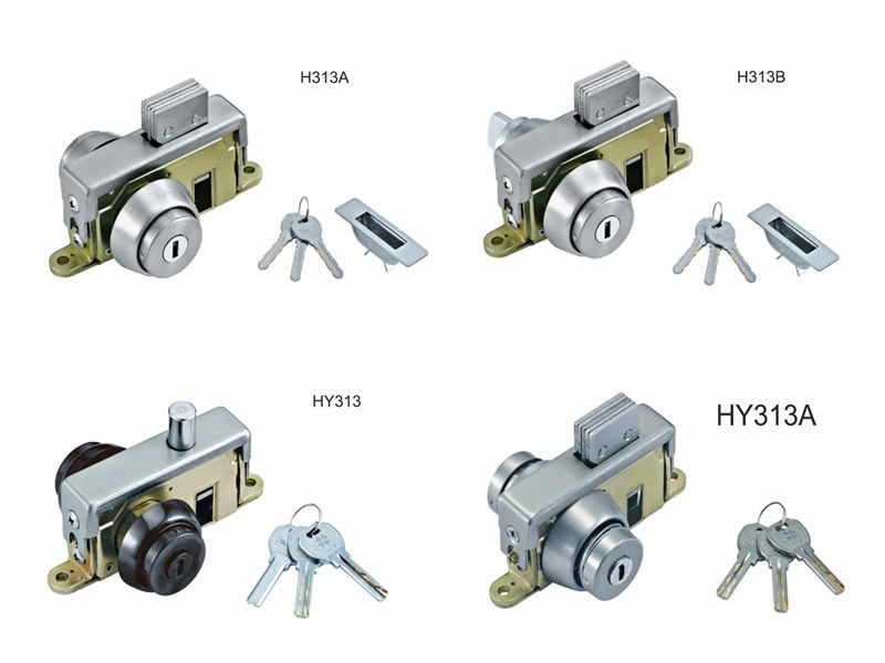 Glass Door Lock Open Ground Lock