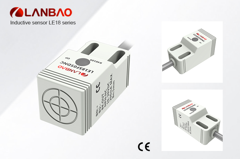 Low cost square 18*18mm size LE18 series cable connection 10-30VDC DC 3 wires proximity sensor