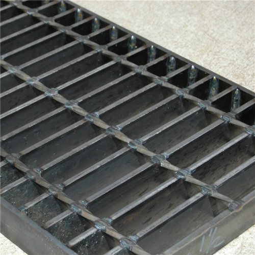 Hot-dip Galvanized Steel Bar Grating Stair Treads