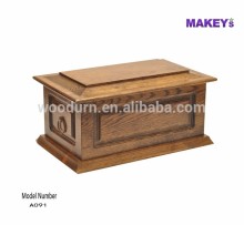 Oak Urn Casket