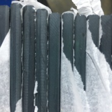 5MM black frame silk screen with rough edges