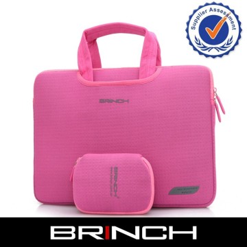 Portable neoprene laptop bag