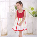 Toddler colorful sleeveless boutique dress