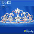 Flor de Strass tiaras coronas nupciales de la boda