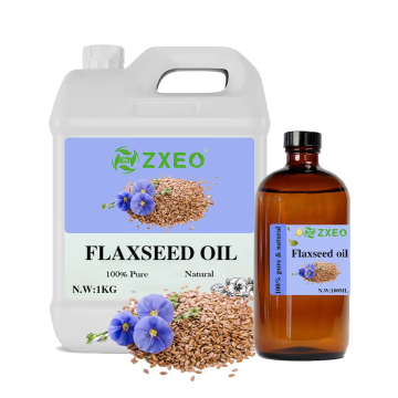 Bulk Price Cold Press 100% Pure Natural Flax Seed Oil for Cosmetic Painting