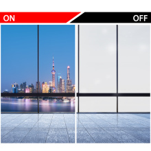 Waterproof Dimmable Film PDLC Hotel Partition Glass