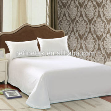Bed sheet cotton,quilted bed sheet,white hotel bed sheet