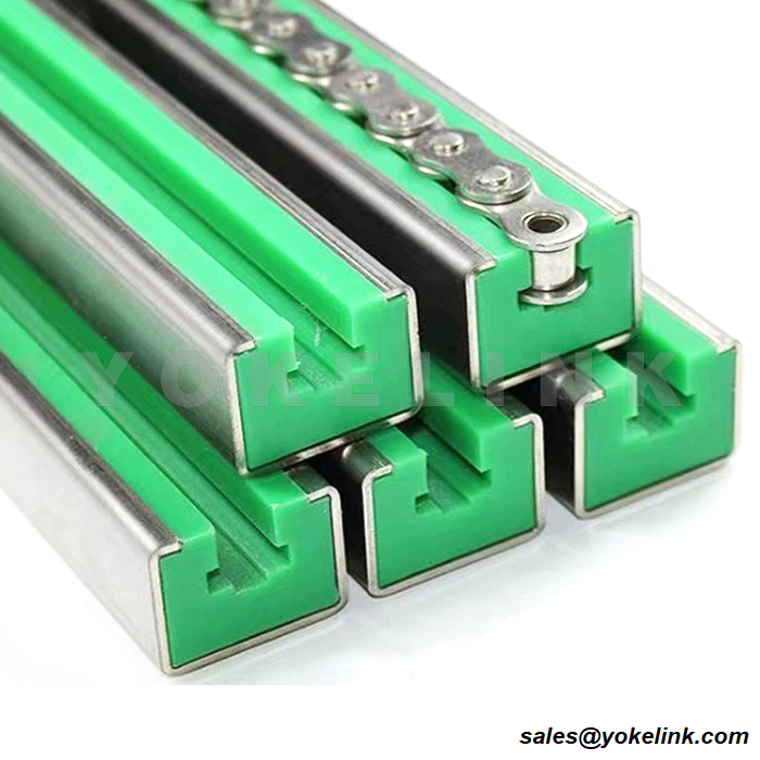 UHMWPE (Ultra-nagy molekulatömegű polietilén) láncvezető sín (1) UHMWPE (Ultra-High Molecular Weight Polyethylene) chain guide rail (1)