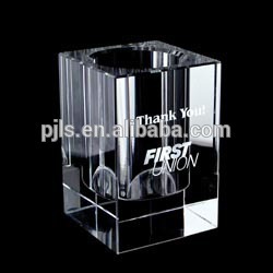 crystal brush holder,Rotate Pen Stand,crystal pen holder