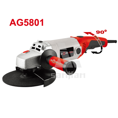 Angle Grinder 1800W 180MM Power Tool AG5801 Gasoline angle grinder soft start