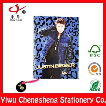 paper printed school notebook