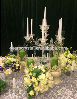 Hot!! Wedding crystal Candelabra on Sale , Decorative tall wedding candelabra centerpiece,