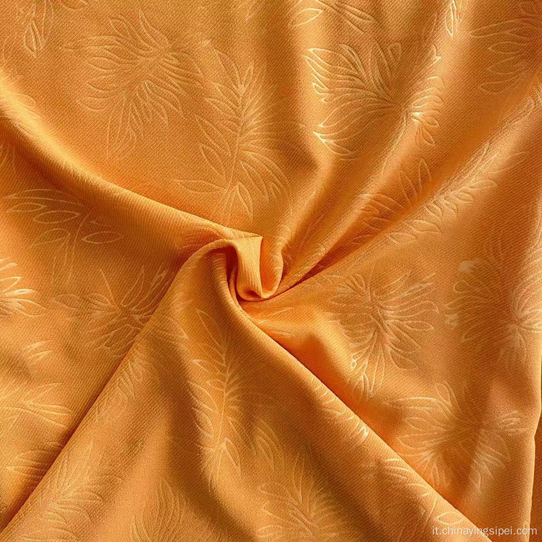 Nuovo arrivo Arrivo 100%Polyester Smooth Silky 75D Twill Emboss Fabs