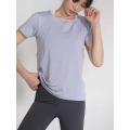 Damen Quick Dry Kurzarm T-Shirt mit Stretch