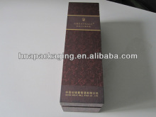 High Quality Package Wine Box /Individual foldable wine package box