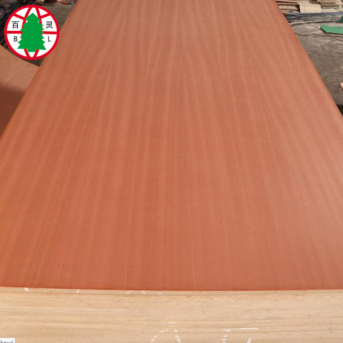 ไม้อัดไม้อัด sapele 3.2mm 12mm 15mm 18mm