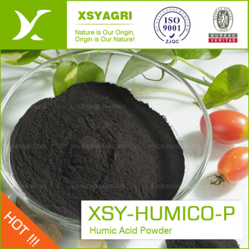 100% solubility Potassium Humate For Foliar Fertilizer
