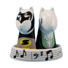 Cute Dog Ceramic Salt and Pepper Shaker