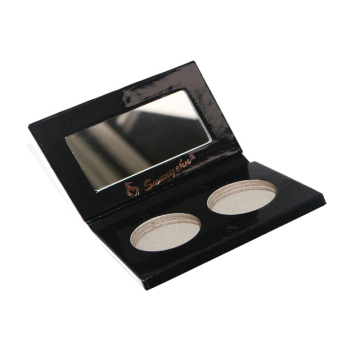 Duo holes face powder packaging customized
