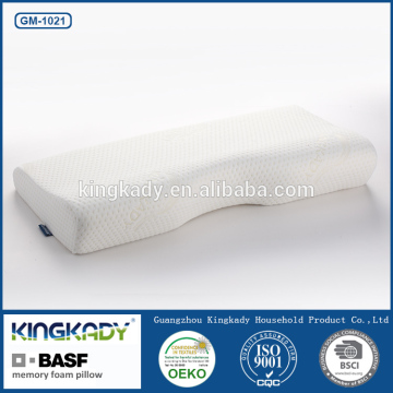 Best product jacquard velvet upholstery fabric anti-snoring custom bamboo shredded memory foam pillow