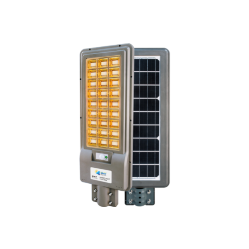 Portable solar street light with remote control