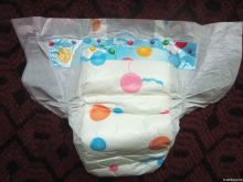 PE backsheet baby diaper to ghana