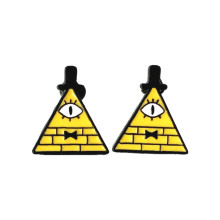 High Quality Wholesales Anime Gravity Falls Zinc Alloy Stud Earrings