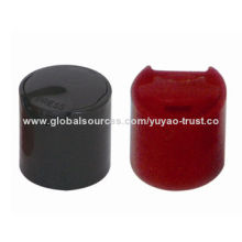 Disc cap, used for shampoo bottle or other cosmetics packaging