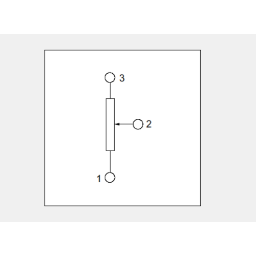 Drehpotentiometer der Serie Rk08h