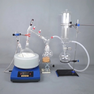Turnkey 2L SPD Electric Vacuum Home Distillation Equipment for Herbal Oil