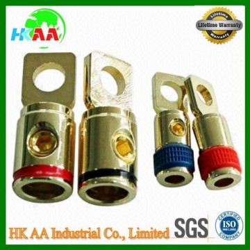 Cable ring terminals, Battery Cable Terminals with gold or nickel plated