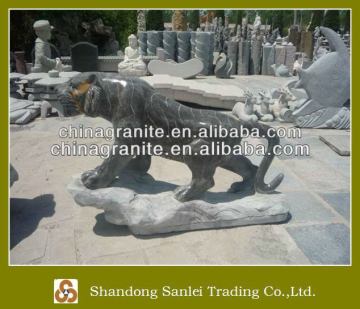 garden stone tiger statues