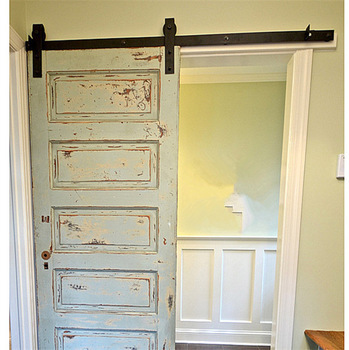 European style sliding barn door hardware