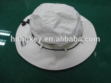 wide brim bucket hat, polyester bucket hat, soft bucket hat