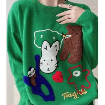 Hot Sales Custom embroidery women sweater