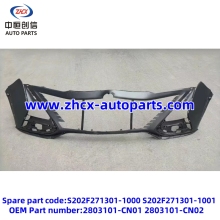 Front bumper upper body for changan UNI-T